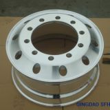 Machined Finished Surface Forged Aluminum Alloy Truck Wheel (22.5X8.25)