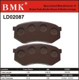 Adanced Quality Brake Pad (D2087) for Japanese Car