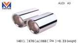 Exhaust/Muffler Pipe for Audi-A3, Made of Stainless Steel 304b