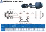 Kaima Axle Semi-Trailer Axle Parts Direct Factory Rear Axle