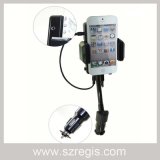 Bracket MP3 Car FM Transmitter with USB iPod and iPhone