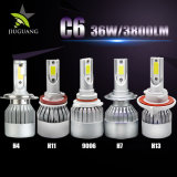 8000lm 12 Volt C6 LED Car Headlight Bulb Kit H4 H7