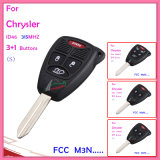 Remote Car Key for Chrysler with 3 Button ID46 Chip 315MHz FCC Oht Small Button