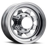 4X4 Offroad Steel Wheel Spoke Rims 16X10 8-165.1 Chrome Wheel