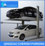 Two Post Lifting Double Cylinder Faster Speed Car Parking Lift