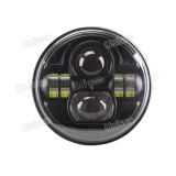 12V 73W Round High Low Beam LED Truck/Car/Auto Headlight