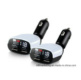 2 Ports 3.4A 4.8A QC3.0 with LED Display Car Charger