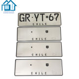 China Factory Custom License Plate Aluminum Sheet Metal Blank Car Number Plate