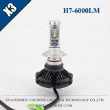 Lmusonu X3 Car Headlight H7 LED Headlights LED Auto Light 25W 6000lm