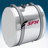 Round Shape 240L Aluminum Alloy Fuel Tank for All Heavy Trucks