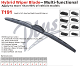 T191 Multifunctional Wiper Blade Accessories Car Accessories Car Auto Part