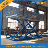 Hydraulic Car Lift Hot DIP Galvanizing Platform Car Scissor Lift with Ce