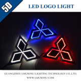 Automobile Car 5D LED Logo Badge Light for Mitsubishi