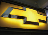 Custom Professional Shape 3D Acrylic LED Car Logo Signs Names