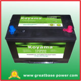 DIN80 Battery Automotive Battery with 17plates 12ah 80ah Battery