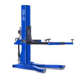 2.5 Ton Light Weight Lifting Equipment Mobile Hydraulic Single Post Car Lift