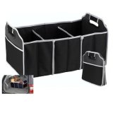 Portable Collapsible Folding Flat Auto Custom Storage Box Organizer for Car Trunk
