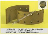 High Quality Brake Lining for Heavy Duty Truck Made in China (17928)