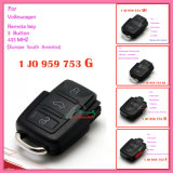 Remote for Auto VW with 3+1 Buttons 1 Jo 959 753 F 315MHz for America Canada Mexico China