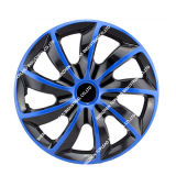 Plastic Black and Blue Car Wheel Cover Center Hubcaps for Universal