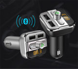 FM Transmitter Hands-Free Calls Cigarette Lighter Dual USB Car Charger Car Bluetooth MP3 Player