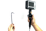 3mm Industrial Borescopes with 4-Yay Articulation, 4.5'' LCD, 1.5m Testing Cable