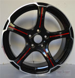 5 Spokes Red Strip Wheel