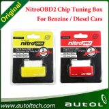 Newly Red/ Yellow Nitro OBD2 Chip Tuning Box Nitroobd2 for Benzine/Diesel Cars More Power / More Torque Nitroobd2 Plug and Drive OBD2 Tools