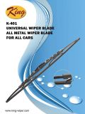 OEM Quality All Metal Wiper Blades, Clear View & Silent Operation, Universal Type for All Cars