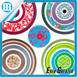 Chinese Culture Circular Pattern Art Colorful Car Sticker