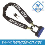 Bicycle Chain Lock with Steel Keys and Lock Cylinder