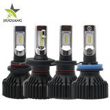 Super Bright 6500K 8000lm High Low Beam 9007 9005 9006 H4 H7 H11 LED Headlight Bulb, T8 Car LED Headlight