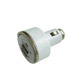 3.1A Pull Ring Dual USB Car Charger for iPhone/iPad