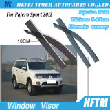 for Pajero Sport 2012 Injection Mold Mugen Car Rain Guard