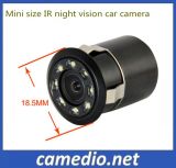 Hot Selling! 18.5 mm Punch Invisible Rear View 8 IR LED Car Parking Camera