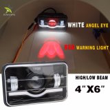 Factory 12V 24V 45W 25W Offroad Waterproof 4X6 DOT Auto LED Headlight