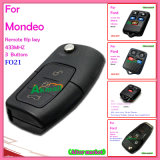 Car Key for Auto 2002-2007 Ford with 4 Buttons 315MHz Black Color