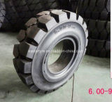 6.00-9 Forklift Tires, Forklift Truck Solid Tires 6.00-9