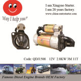 2.8kw 12V 11teeth Pionion Gear-Reduction Starter in Stock (QDJ1508)