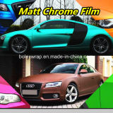 Used for Automobiles & Motorcycles Wrap Stickers Metallic Matte Chrome, Car Wrapping Film
