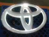 Multiple Size Custom Acrylic&ABS Material LED Lighted Car Logo