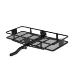 Foldable Hitch Cargo Carrier Mounted Basket Luggage Rack with 2