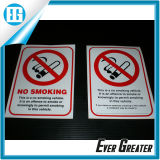 Custom No Smoking Glass Stickers Warning Sign Symbol