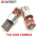 12V Car LED Lights with 15W CREE Chip 3LEDs W5w T10 Canbus Auto Parking Light
