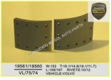 Long Lifetime Brake Lining for Heavy Duty Truck (VL/75/74)