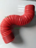 Red 3in Flexible Pipe Universal for Auto Air Intake Pipe Filter