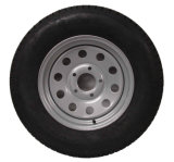 15X7 (5-114.3) Silver Modular Trailer Wheel