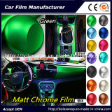 Lowest Price Matte Chrome Film Interior Film Ice Car Sticker, Chrome Wrap Vinyl 152cm Width