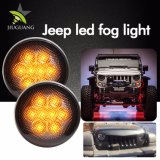 Wholesale 2000K 3000K Black Chrome 12V LED Fog Light for Jeep