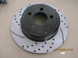 Brake Rotor Rear Cutting Edges and Slotted Chrysler